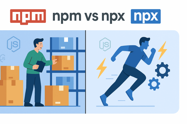 【初心者向け】npmとnpxの違いとは？自作CLIツールをローカルで開発・実行する方法まで徹底解説